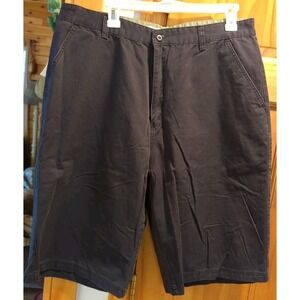 NWT Bugle‎ Boy Shorts Men's 36W Navy Blue Chino 100% Cotton 12" Inseam
